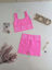 Imagen de Conjunto PINK Rosa Lila Short y Top Deportivo M